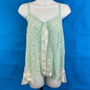 NEW Umgee Lace Tank Top Womens  Size Small…